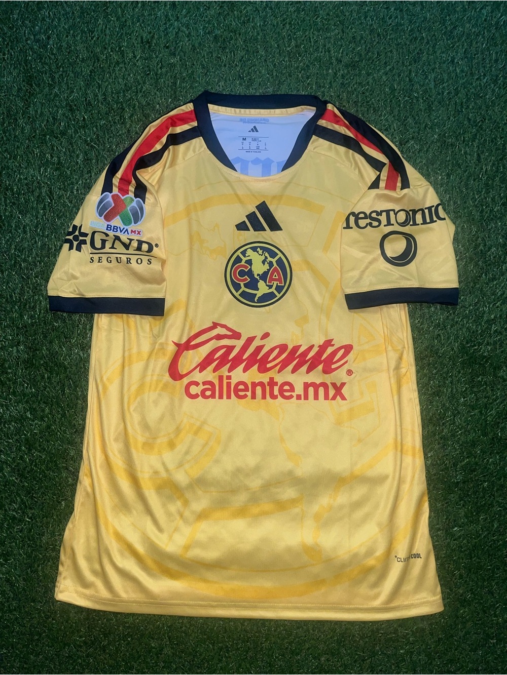 🟡 Club América 2026 Home Jersey — Liga MX Patch — Size M